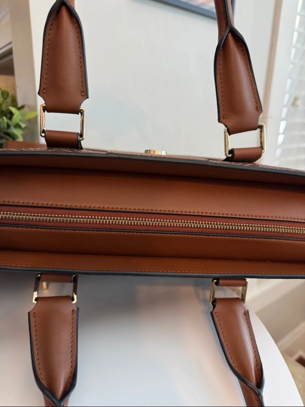 Bostanten Stroud Vintage Leather Briefcase - Picture 13 of 14